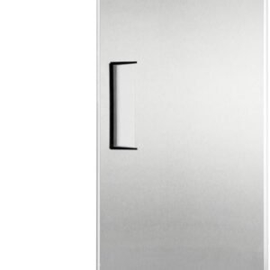 ICECASA 27" W Commercial Refrigerator Reach-in 23 Cu.ft Single Solid Door Stainless Steel Commercial Refrigerator Fan Cooling for Restuarant, Bar, Shop, etc